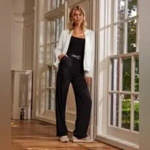 LIKE NEW! Summersalt Organic Cotton Ribbed Sweater/Blazer in White Size 2XL - Picture 2 of 10